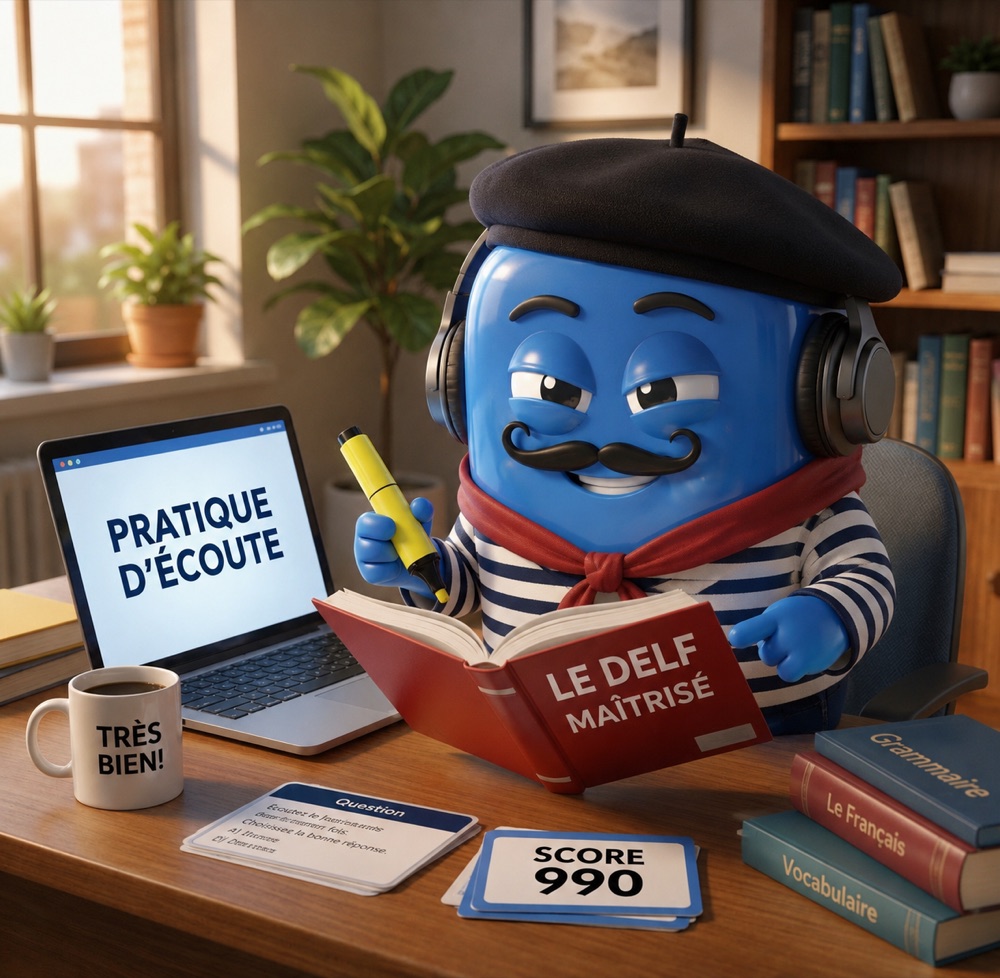 Blue en Français — DELF